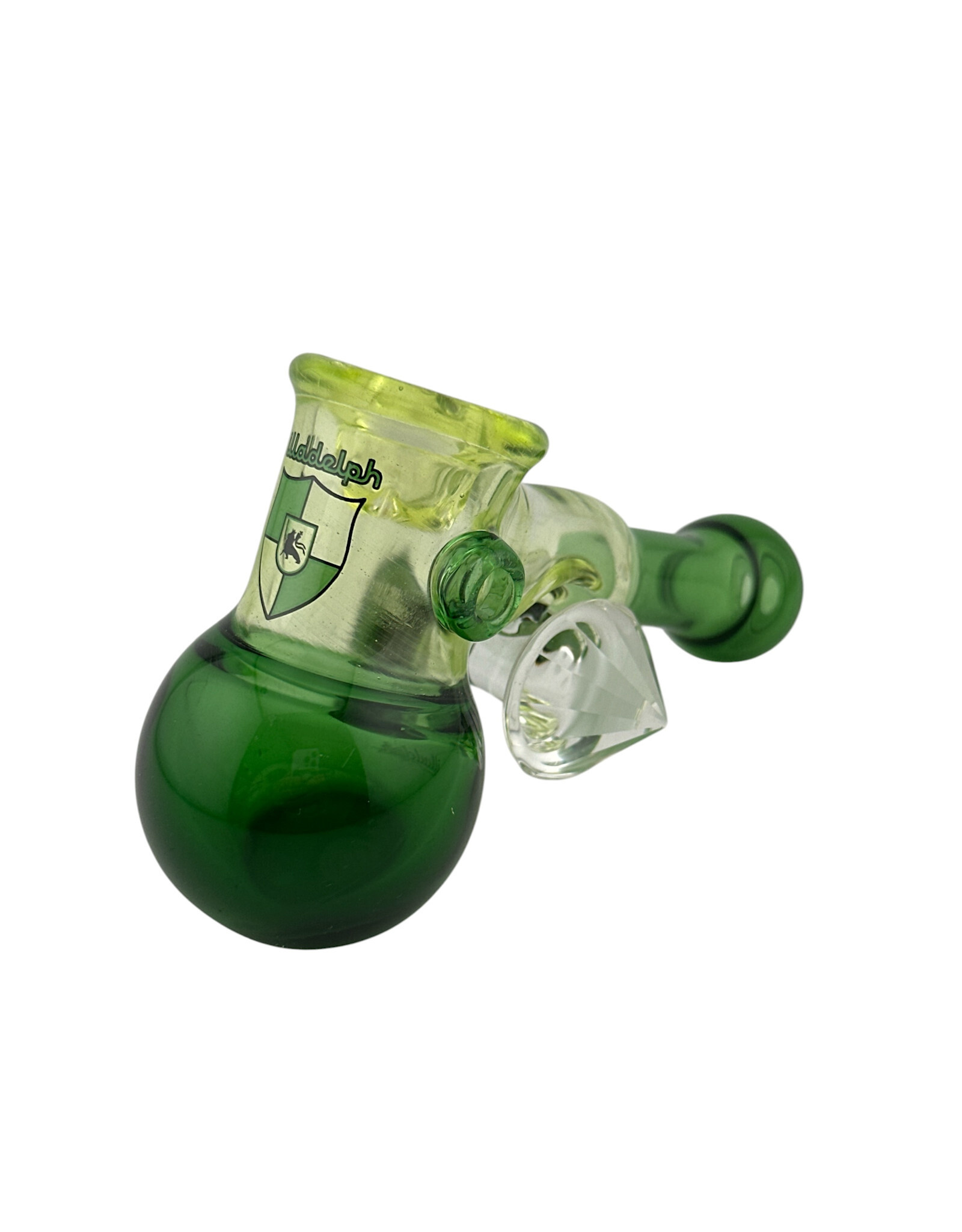 Illadelph Illadelph UV Hammer Dry Pipe With Faceted Opal Window and Reversal label