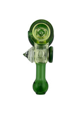 Illadelph Illadelph UV Hammer Dry Pipe With Faceted Opal Window and Reversal label