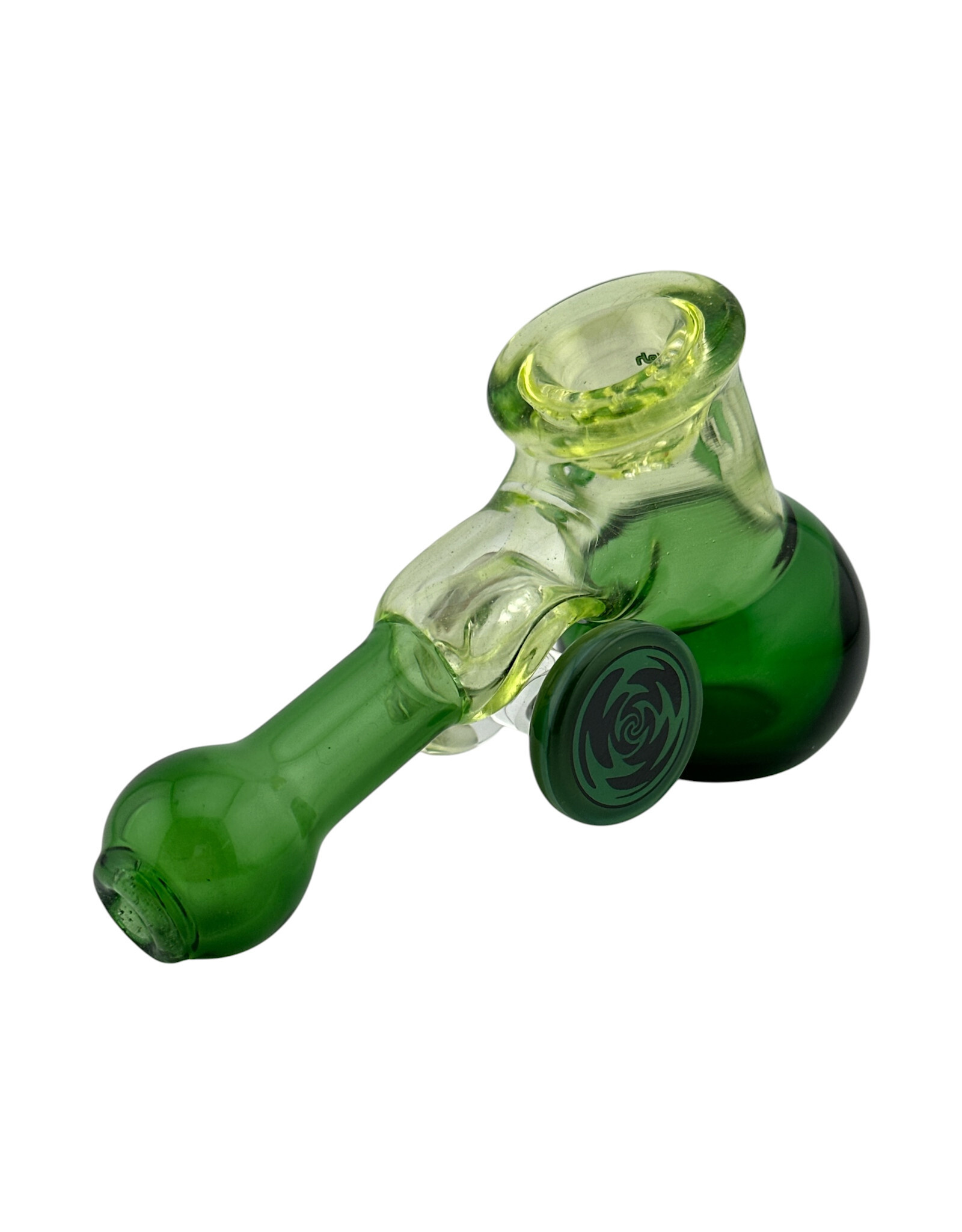 Illadelph Illadelph UV Hammer Dry Pipe With Faceted Opal Window and Reversal label