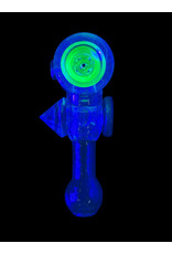 Illadelph Illadelph UV Hammer Dry Pipe With Faceted Opal Window and Reversal label