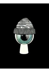 junkie glass Junkie Eyeball With Black Beanie Bubble Cap