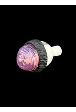 junkie glass Junkie Eyeball With Purple Beanie Bubble Cap