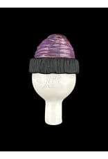 junkie glass Junkie Eyeball With Purple Beanie Bubble Cap
