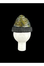 junkie glass Junkie Eyeball With Green Beanie Bubble Cap