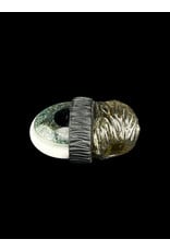junkie glass Junkie Glass Regular Size Eyeball With Bronze Beanie Pendant
