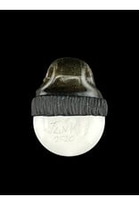 junkie glass Junkie Glass Regular Size Eyeball With Bronze Beanie Pendant