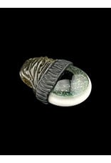 junkie glass Junkie Glass Regular Size Eyeball With Bronze Beanie Pendant