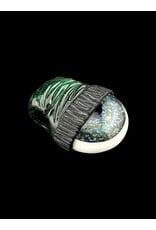 junkie glass Junkie Glass Regular Size Eyeball With Green Beanie Pendant