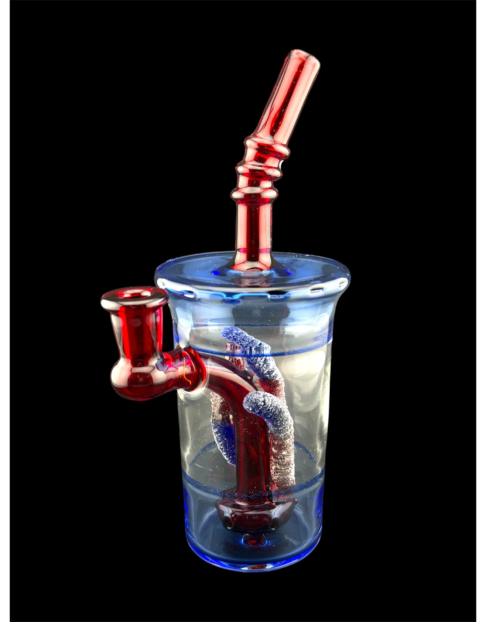 Emperial 1 glass Emperial 1 Cup With Worms Inside