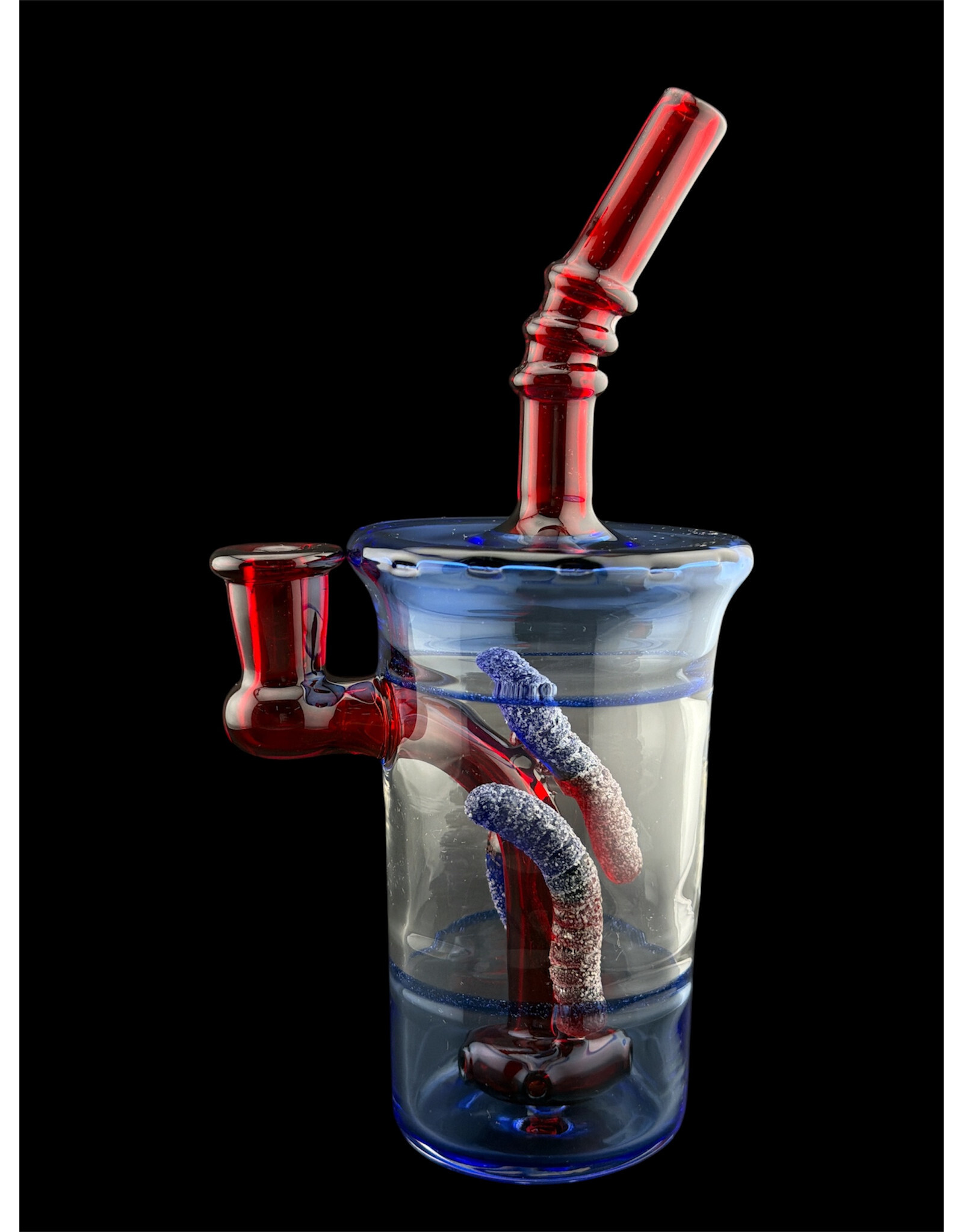 Emperial 1 glass Emperial 1 Cup With Worms Inside