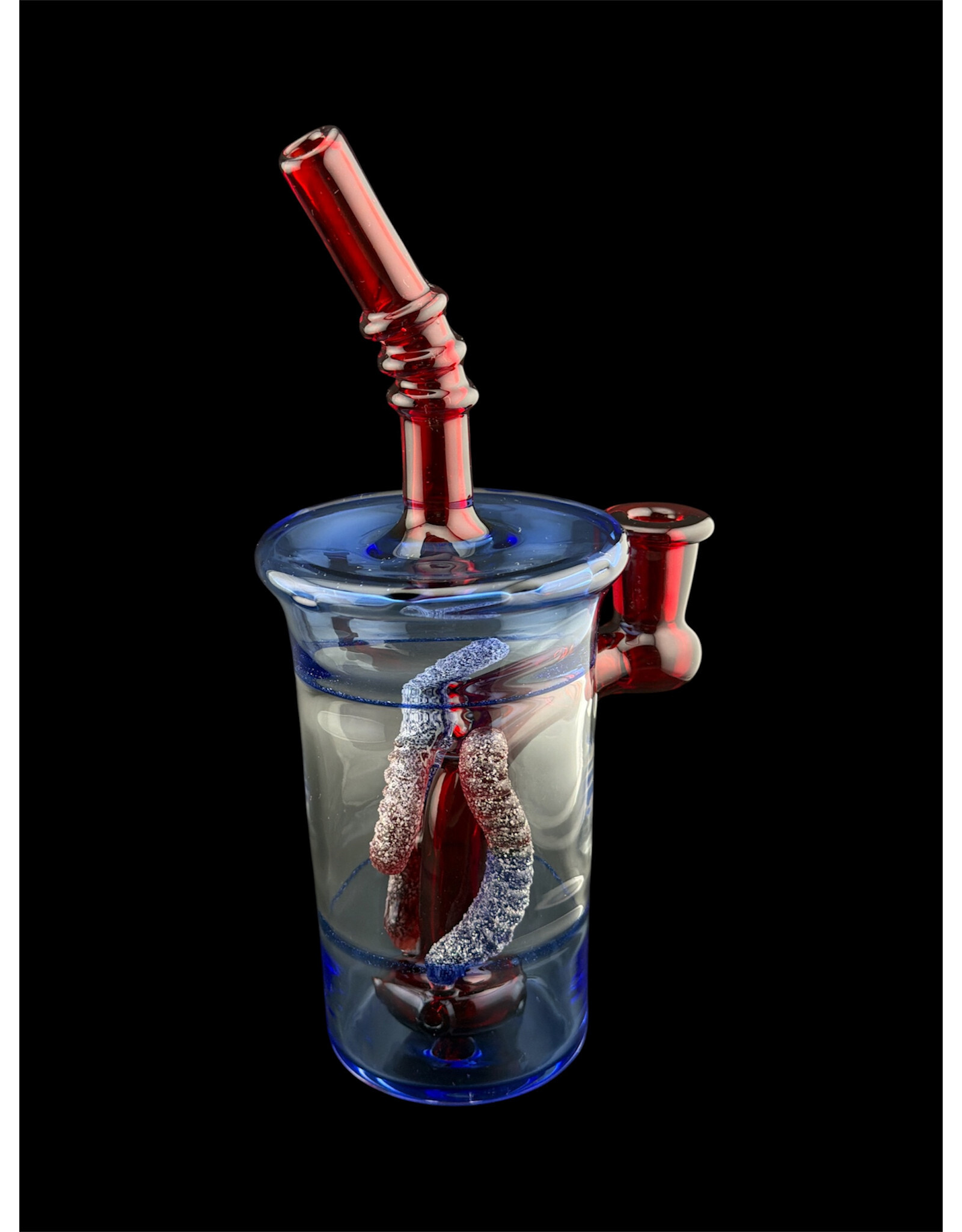 Emperial 1 glass Emperial 1 Cup With Worms Inside