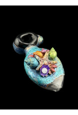 cherry glass Cherry Glass Copper Plate Pipe With Real Sea Shells