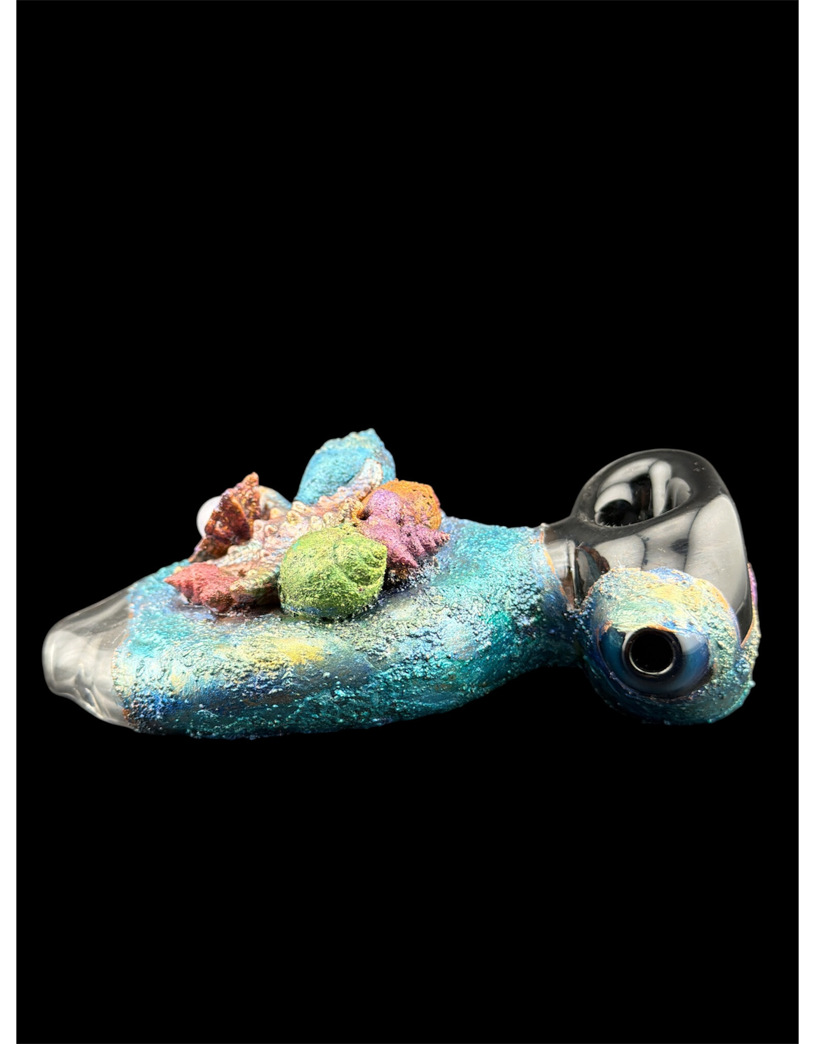 cherry glass Cherry Glass Copper Plate Pipe With Real Sea Shells
