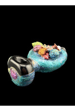 cherry glass Cherry Glass Copper Plate Pipe With Real Sea Shells
