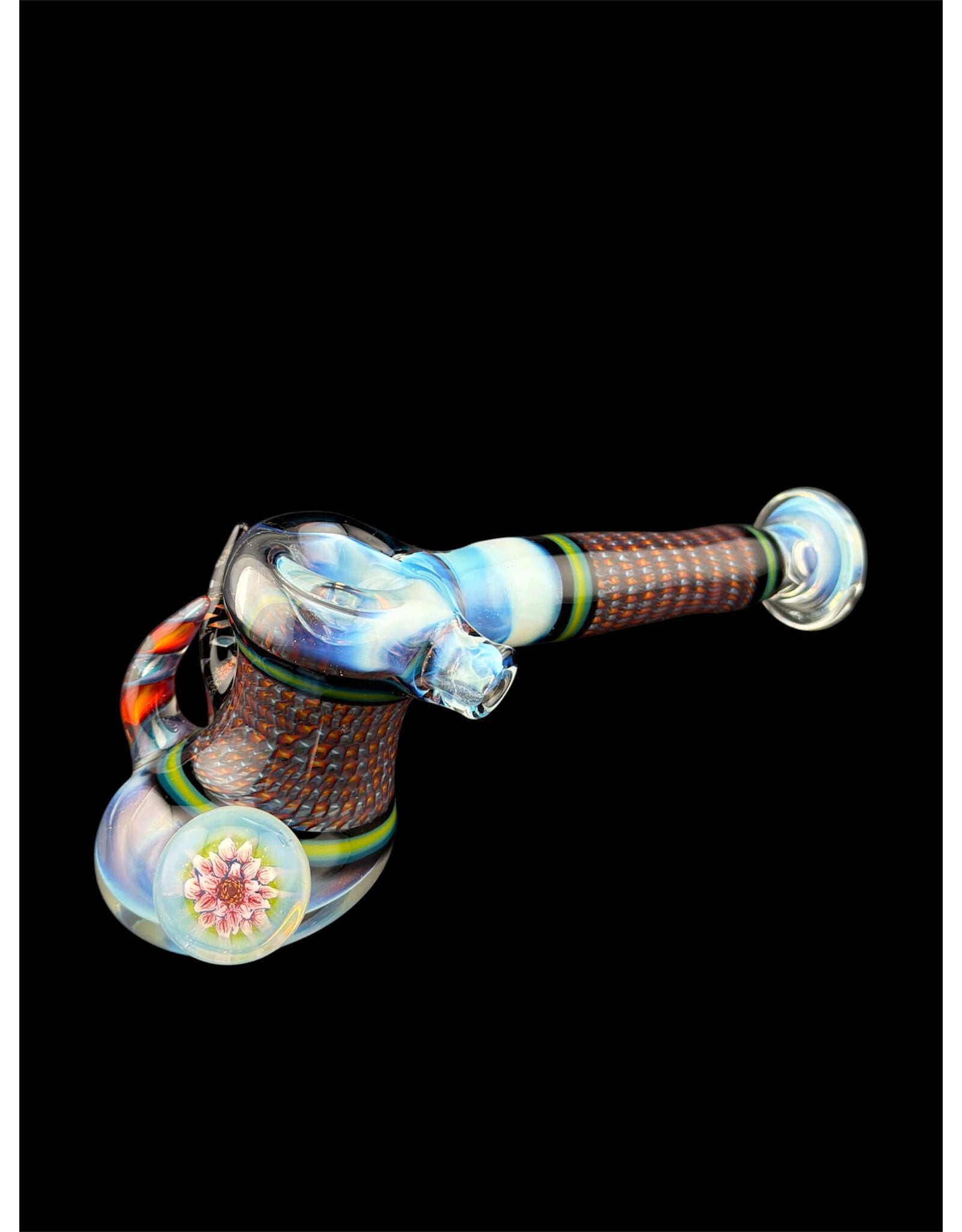 Conversion Glass Hammer With Horns And Millie