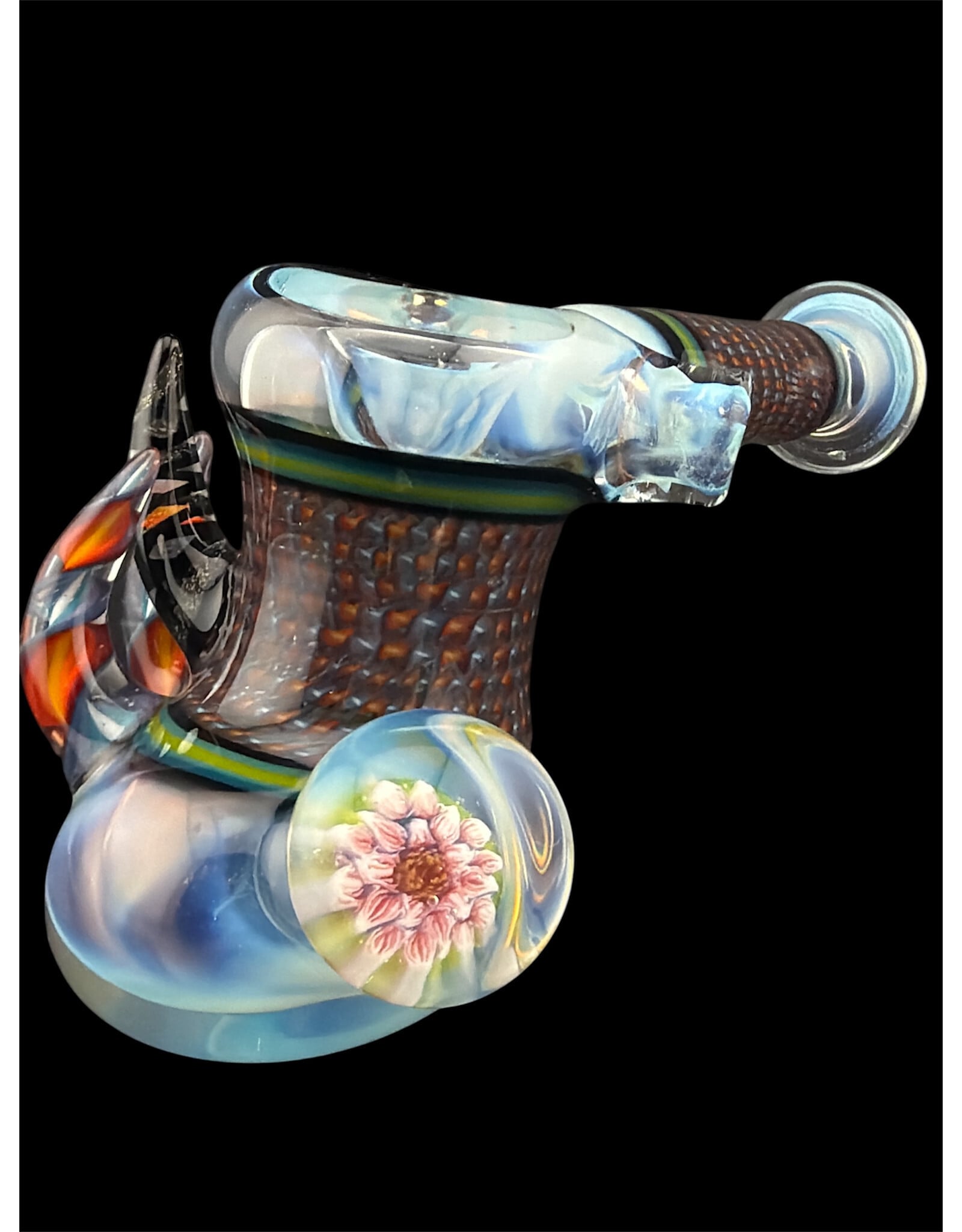 Conversion Glass Hammer With Horns And Millie