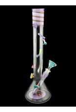 Emperial 1 glass Candy Covered Beaker With Teal Bowl