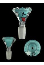 Emperial 1 glass Candy Covered Beaker With Teal Bowl