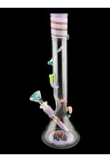 Emperial 1 glass Candy Covered Beaker With Teal Bowl