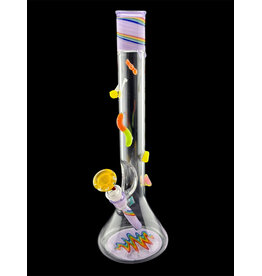 Emperial 1 glass Candy Covered Beaker With Yellow  Bowl