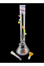 Emperial 1 glass Candy Covered Beaker With Yellow  Bowl