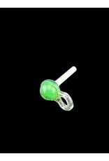 Emperial 1 glass Green Lollipop Pendant