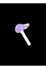 Emperial 1 glass Purple Lollipop Pendant