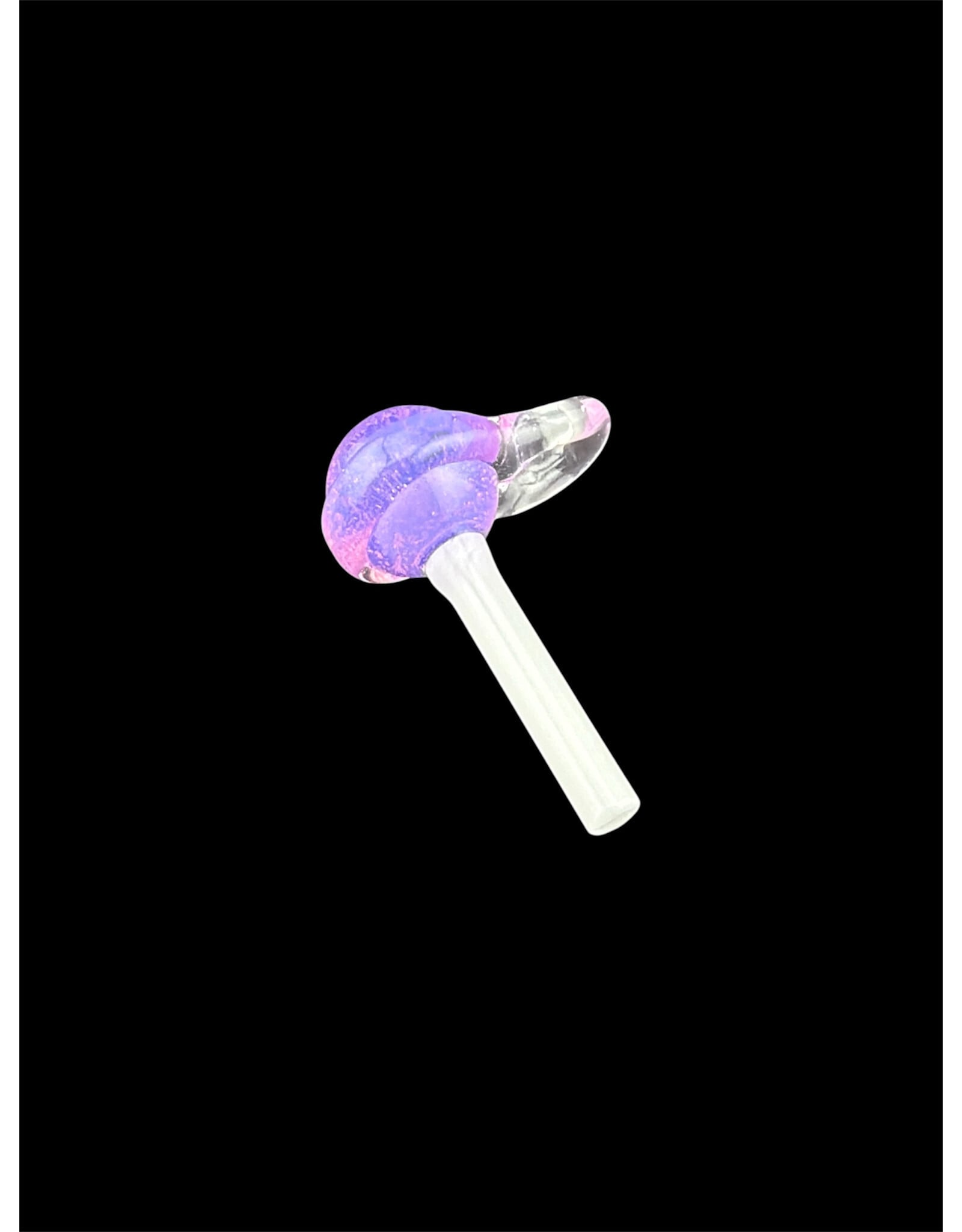 Emperial 1 glass Purple Lollipop Pendant