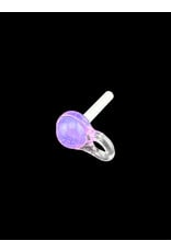 Emperial 1 glass Purple Lollipop Pendant