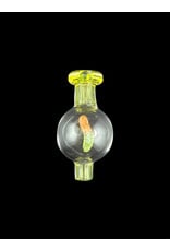Emperial 1 glass Emperial Bubble Cap w/ Sour Worm inside