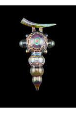 Christian Merwin Honeycomb With Opal Pendant