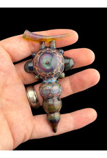 Christian Merwin Honeycomb With Opal Pendant