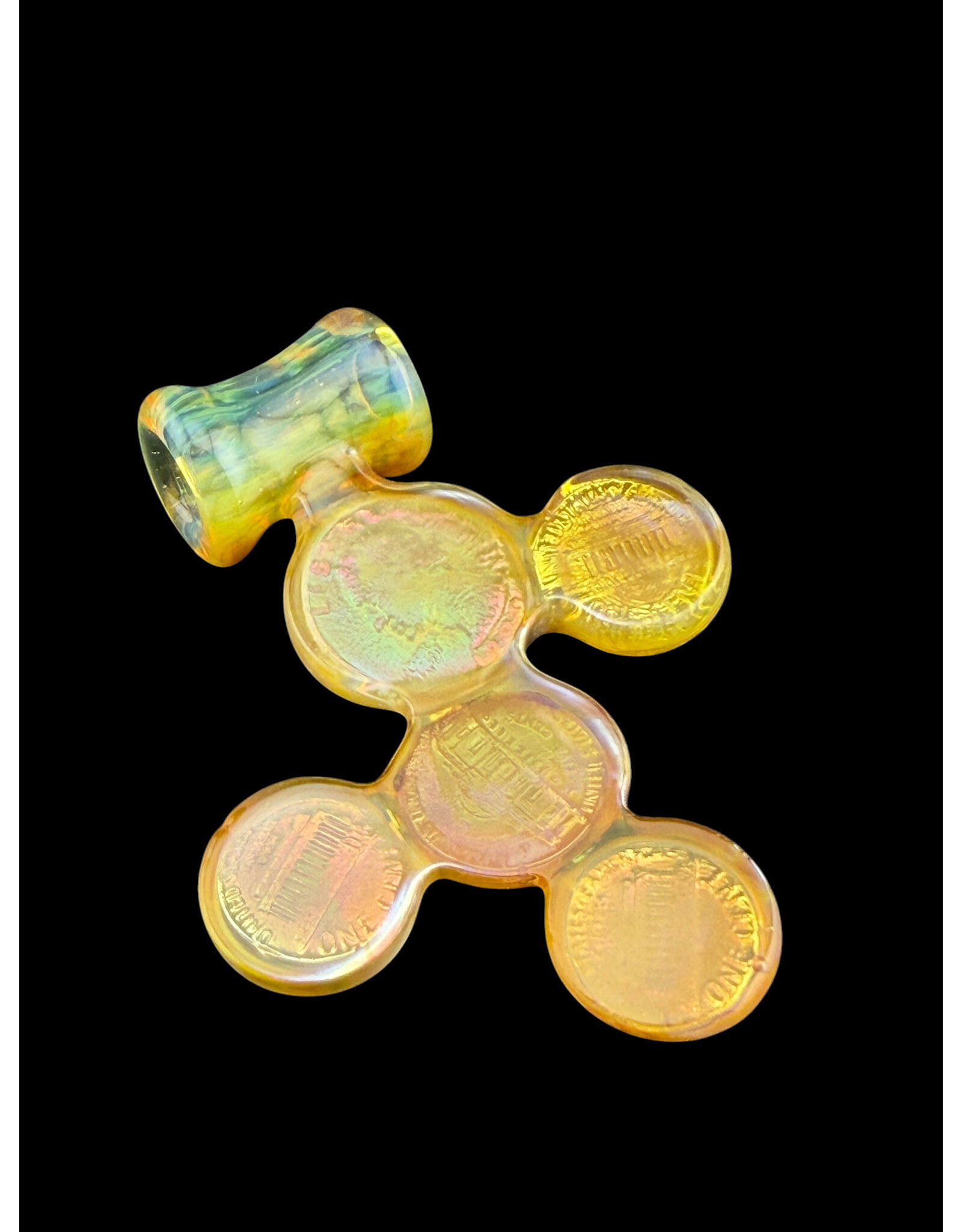 Rex Glass 5 Coin Fume Pendant Rex Glass