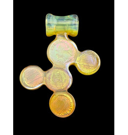 Rex Glass 5 Coin Fume Pendant Rex Glass