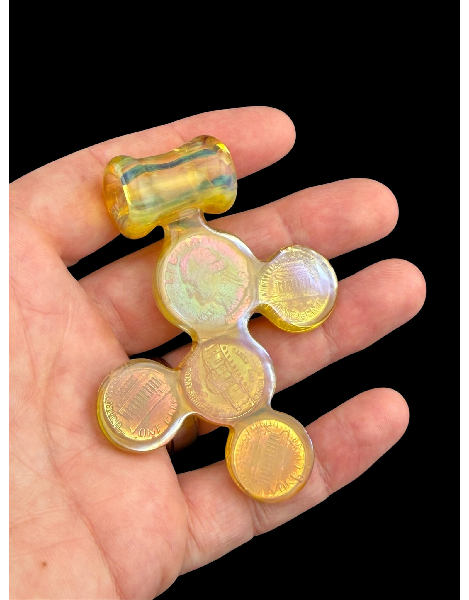 Rex Glass 5 Coin Fume Pendant Rex Glass