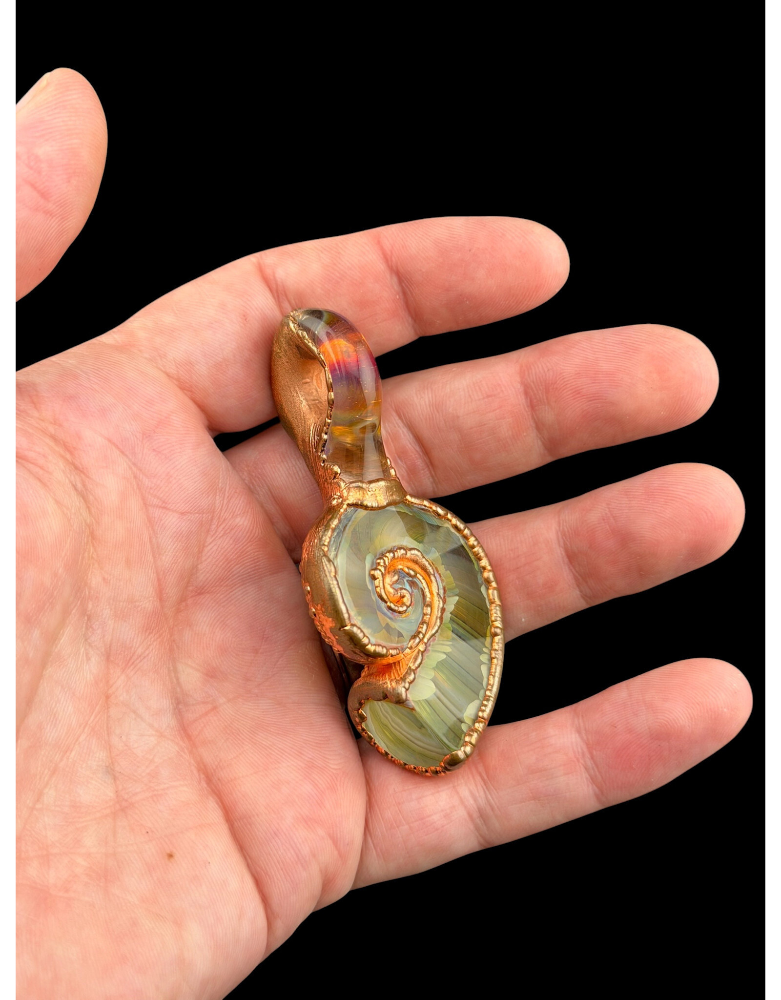 Electrocform Shell Pendant