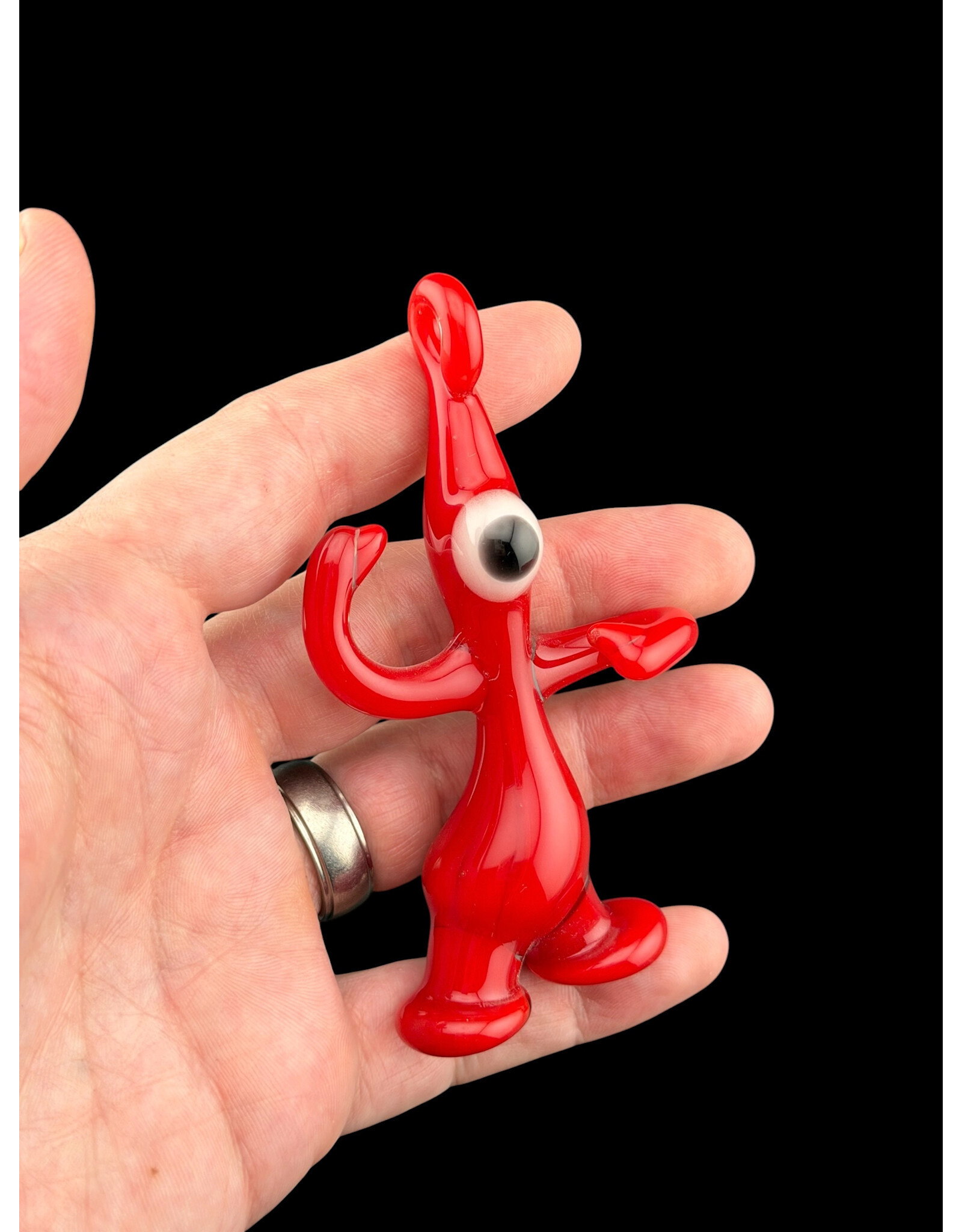 Down Neck Glass Down Neck Pendant