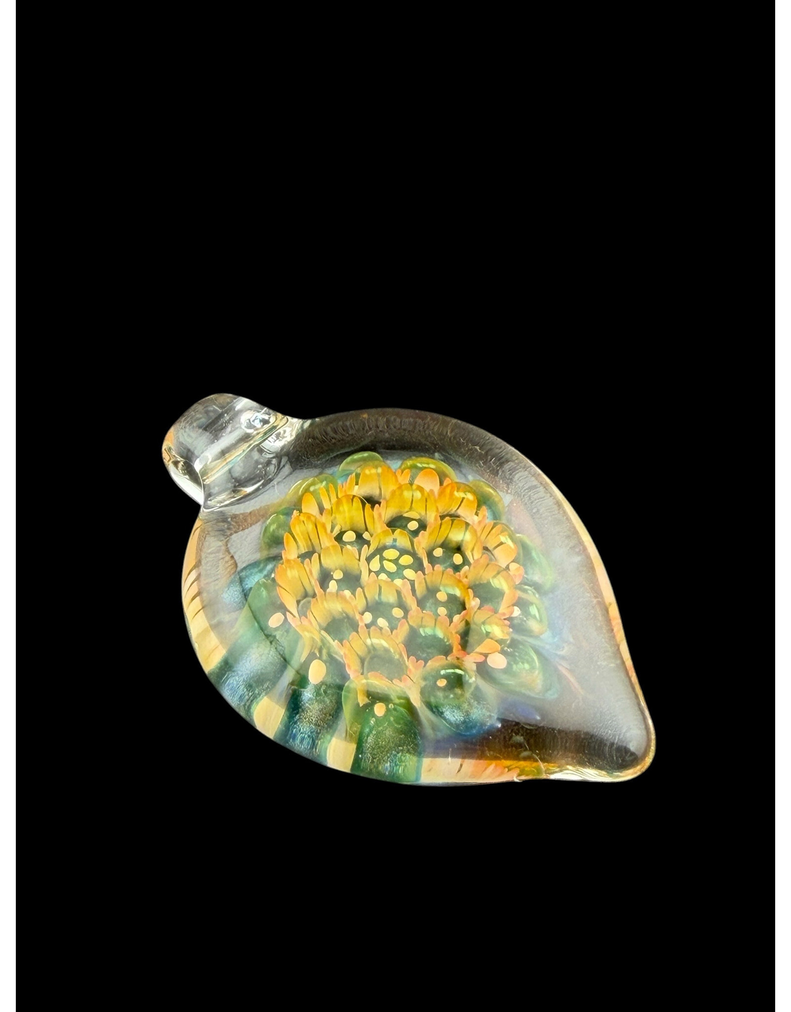 Eusheen Tear Drop Honeycomb Pendant