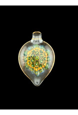 Eusheen Tear Drop Honeycomb Pendant
