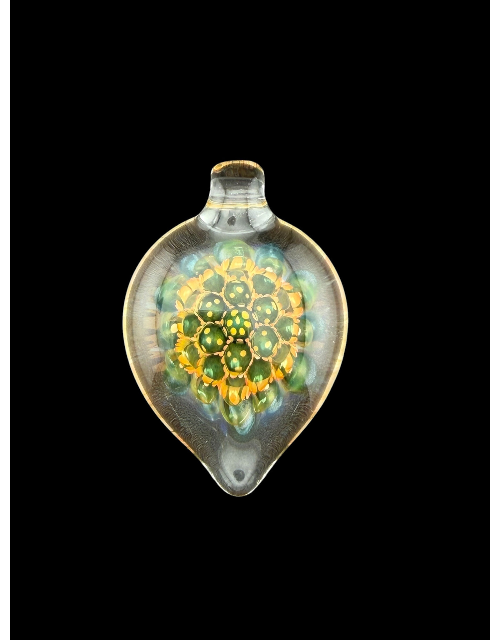Eusheen Tear Drop Honeycomb Pendant