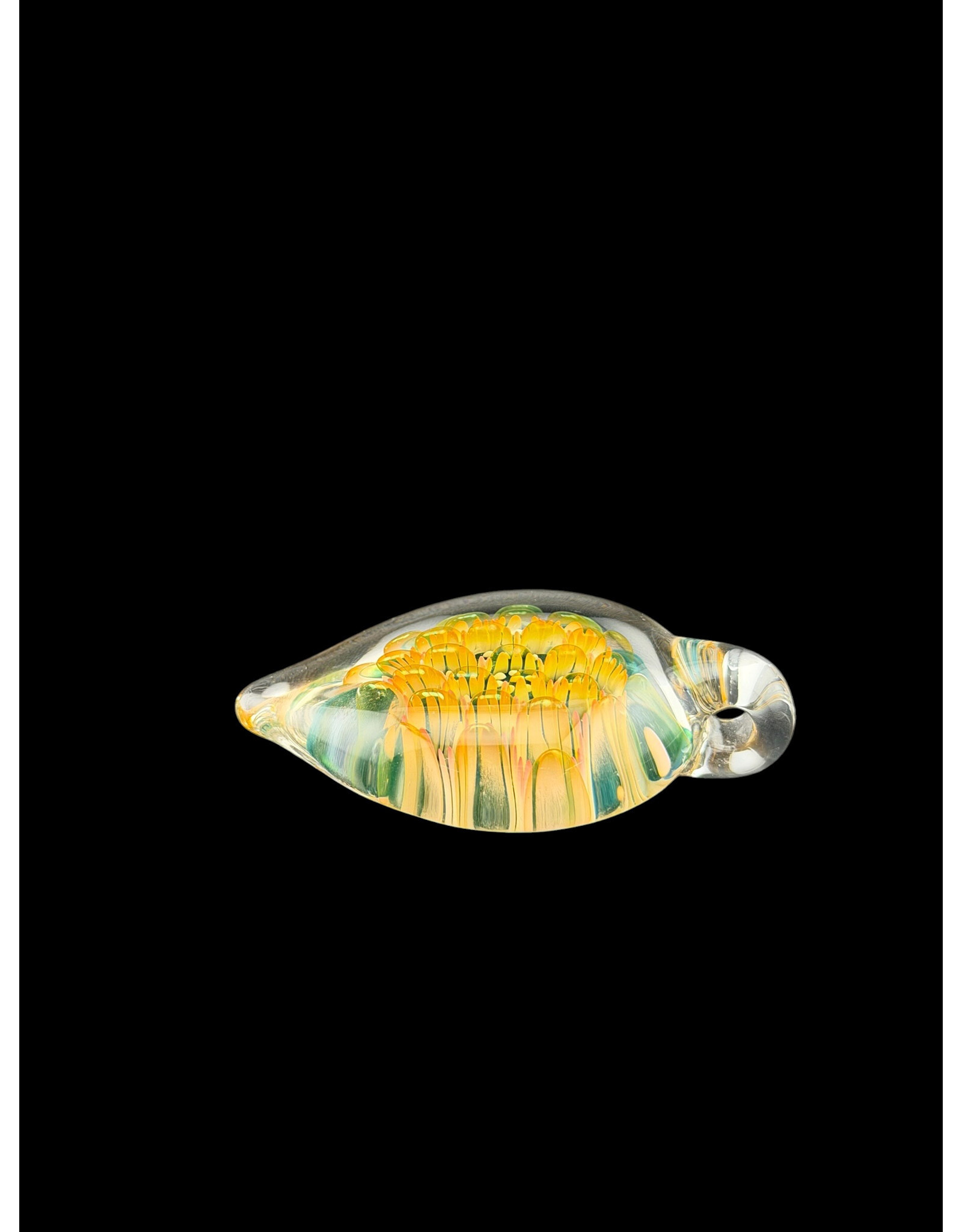 Eusheen Tear Drop Honeycomb Pendant