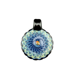 Sean Kengla Silver Fume Over Black Air Trap Pendant