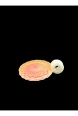 Sean Kengla Gold fume over white air trap pendant NO OPAL