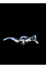 Natey Love Horn Pendant Blue With Opal