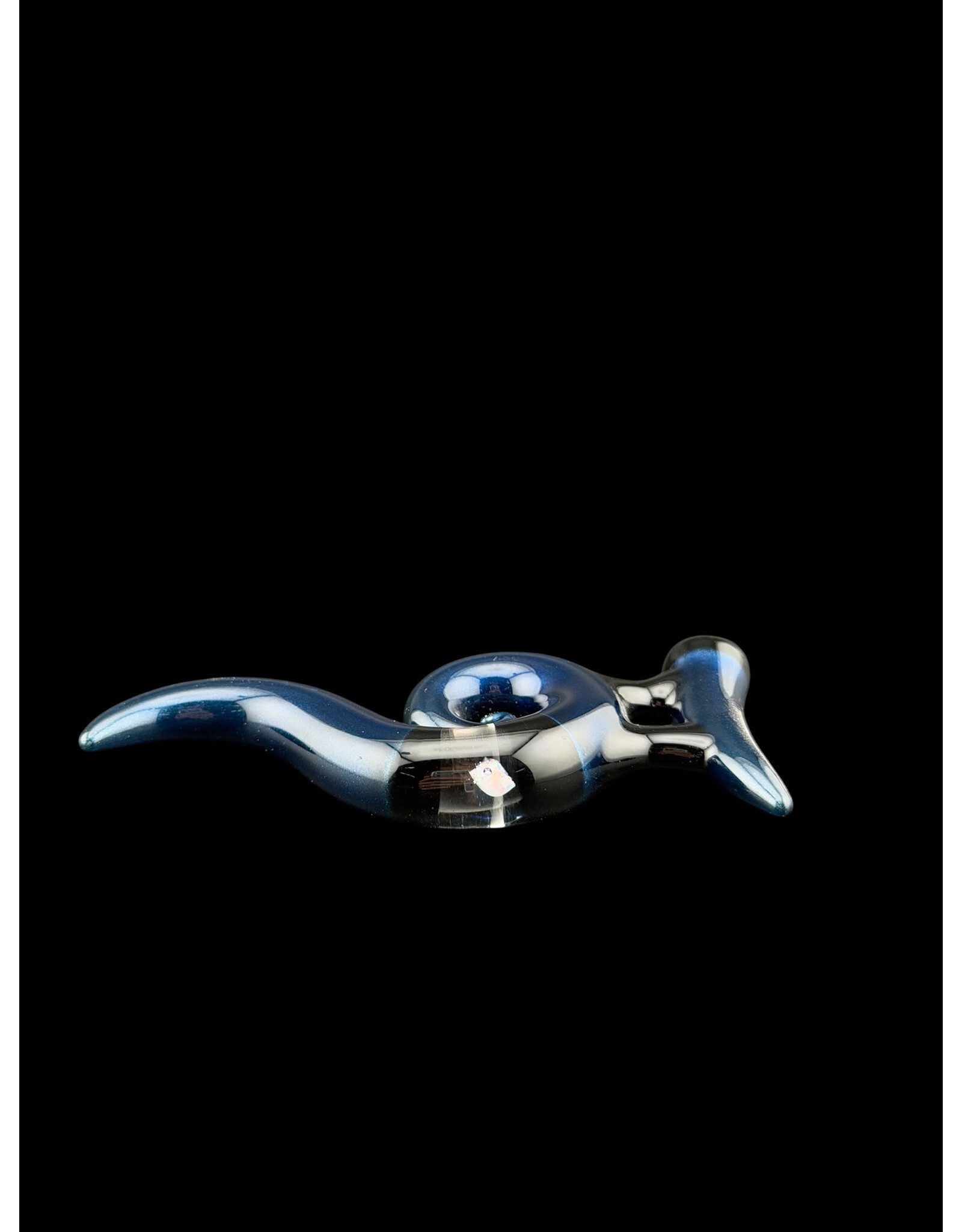Natey Love Horn Pendant Blue With Opal