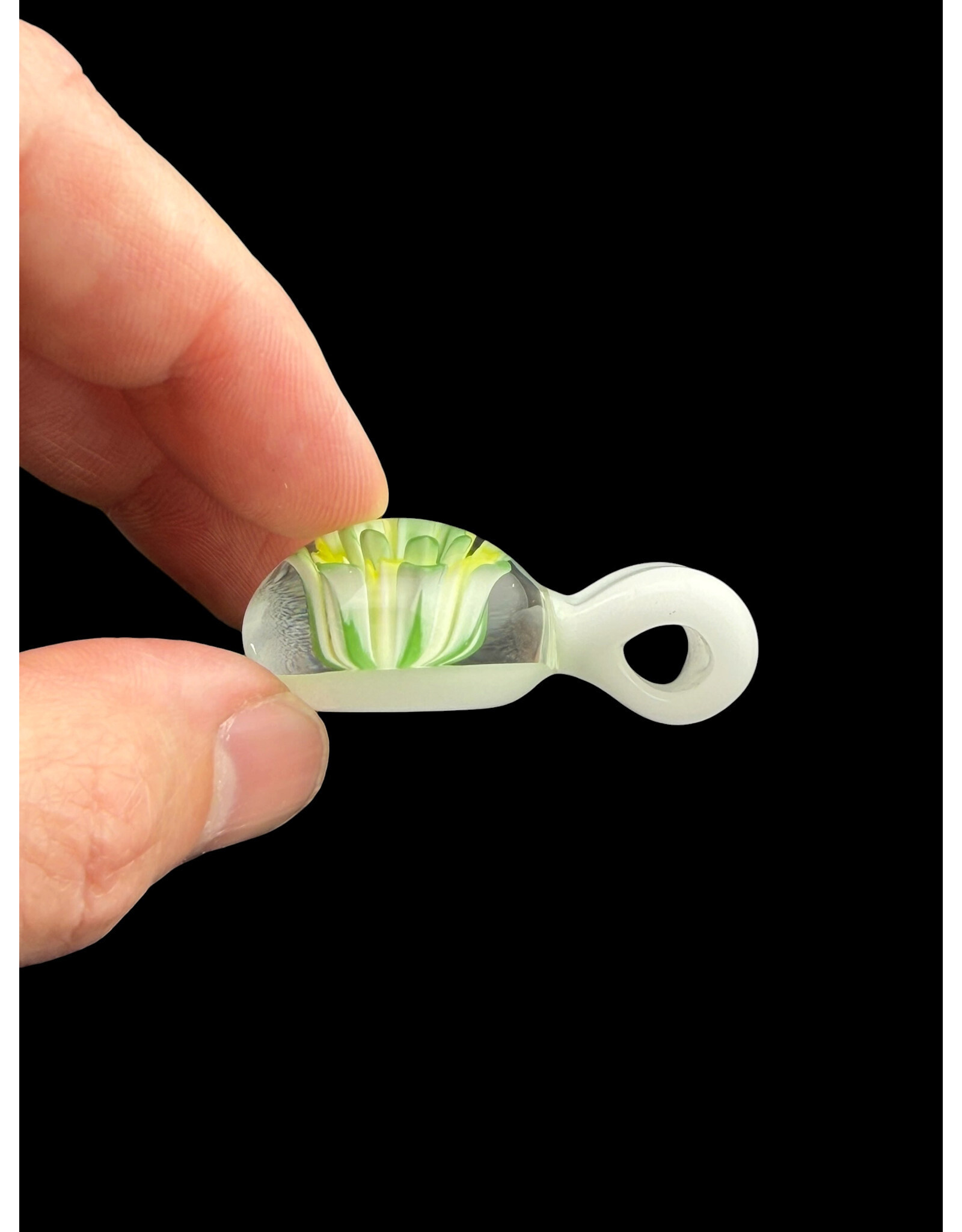 Kimmo Green Flower Pendant