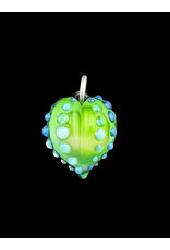 Heart Pendant w/ bumps Brent Graber