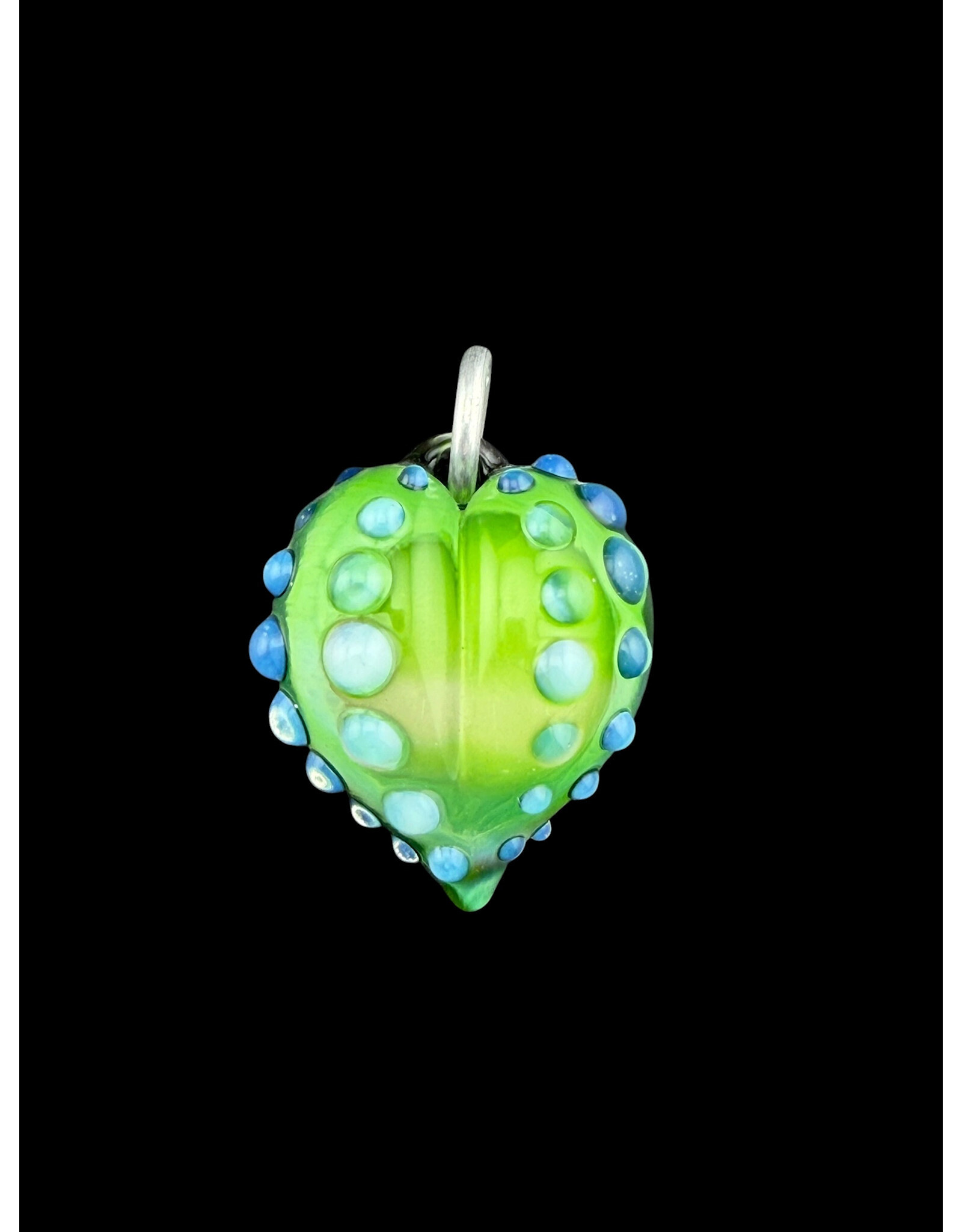Heart Pendant w/ bumps Brent Graber