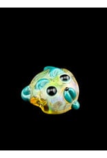 Teddy Bear Pendant Teal Accents Shurlok Holm