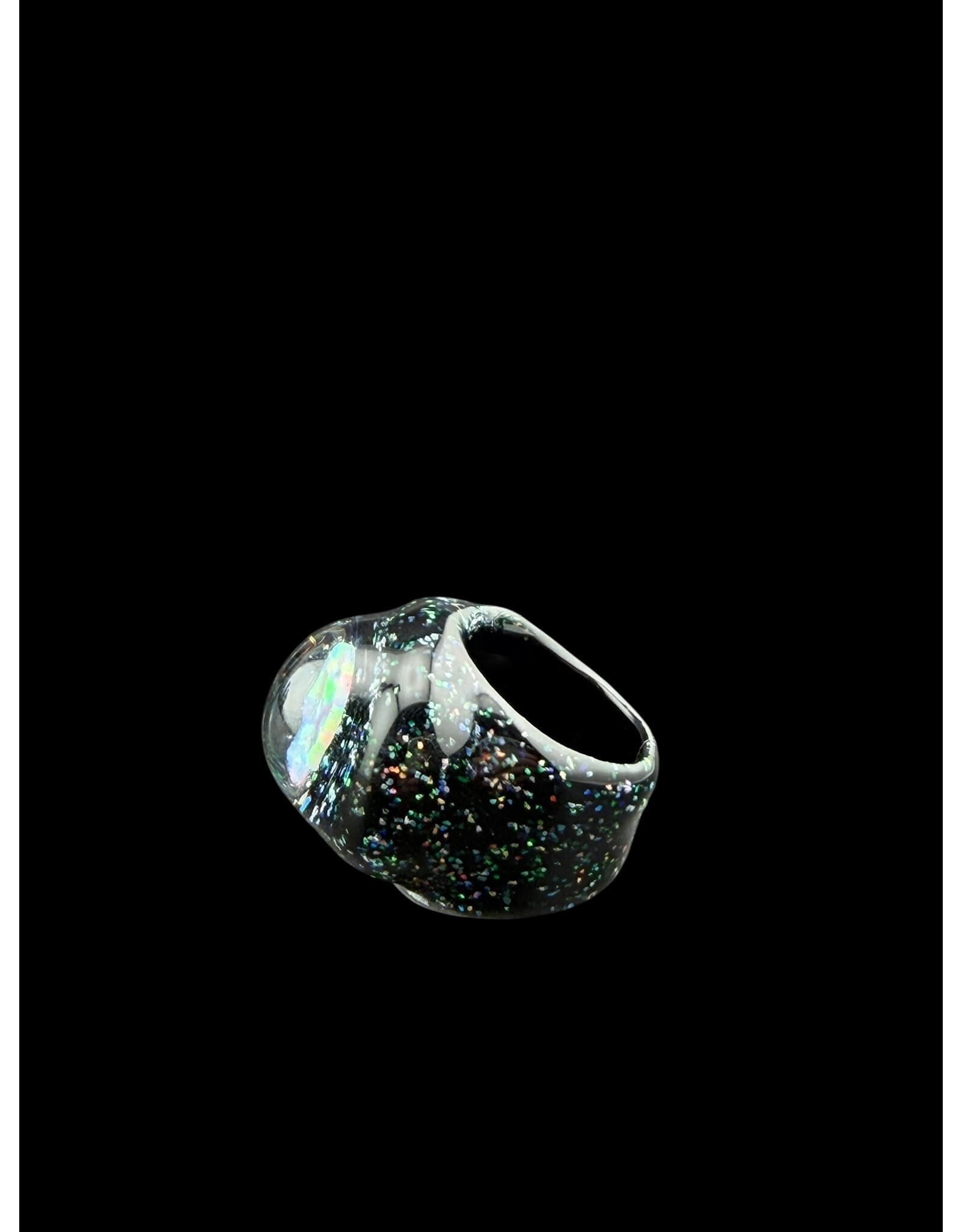 Marni crushed opal w skull opal ring